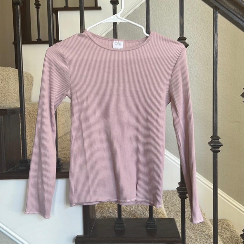 Zara Girls Long Sleeve Shirt